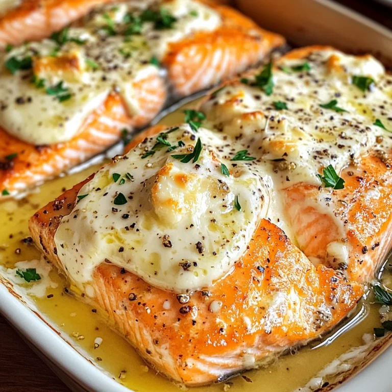 Baked Boursin Salmon
