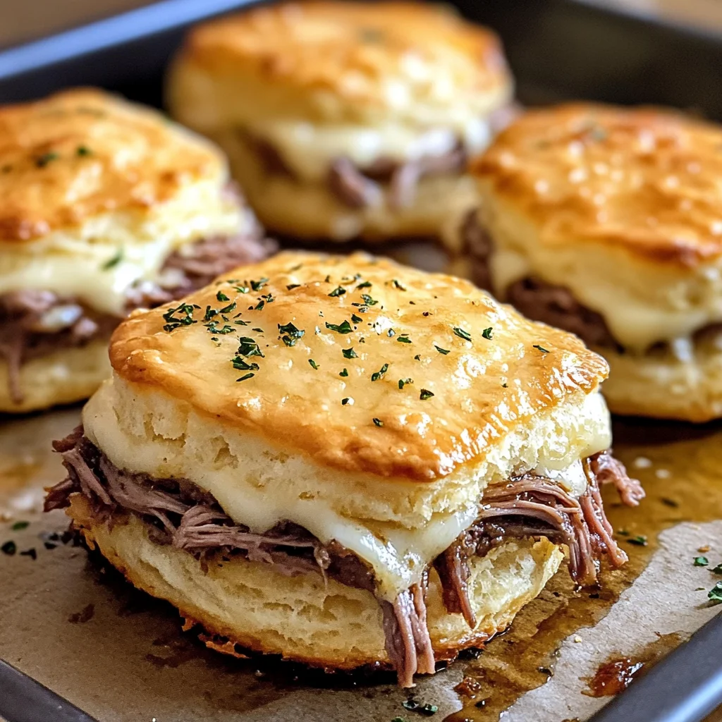 Baked French Dip Biscuits Recipe: A Comforting, Family-Friendly Meal
