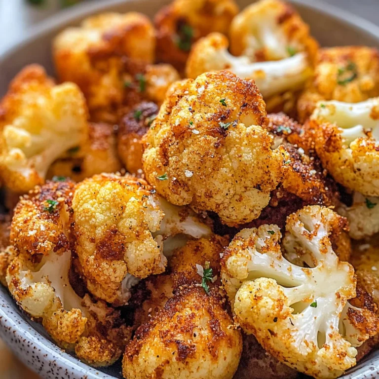 Baked cauliflower
