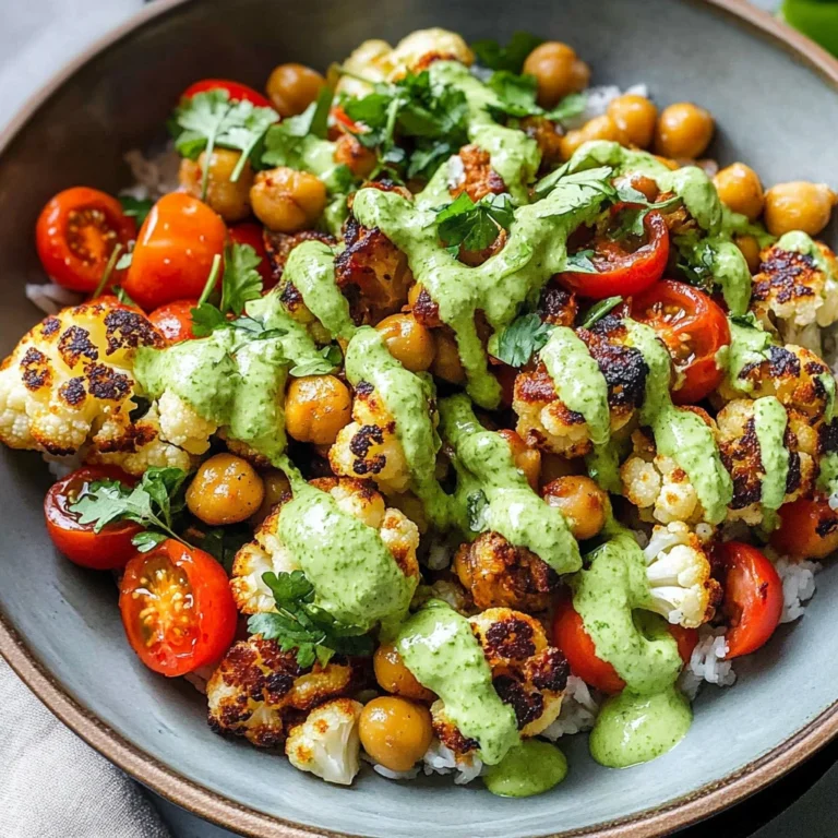 Cauliflower Shawarma Bowls