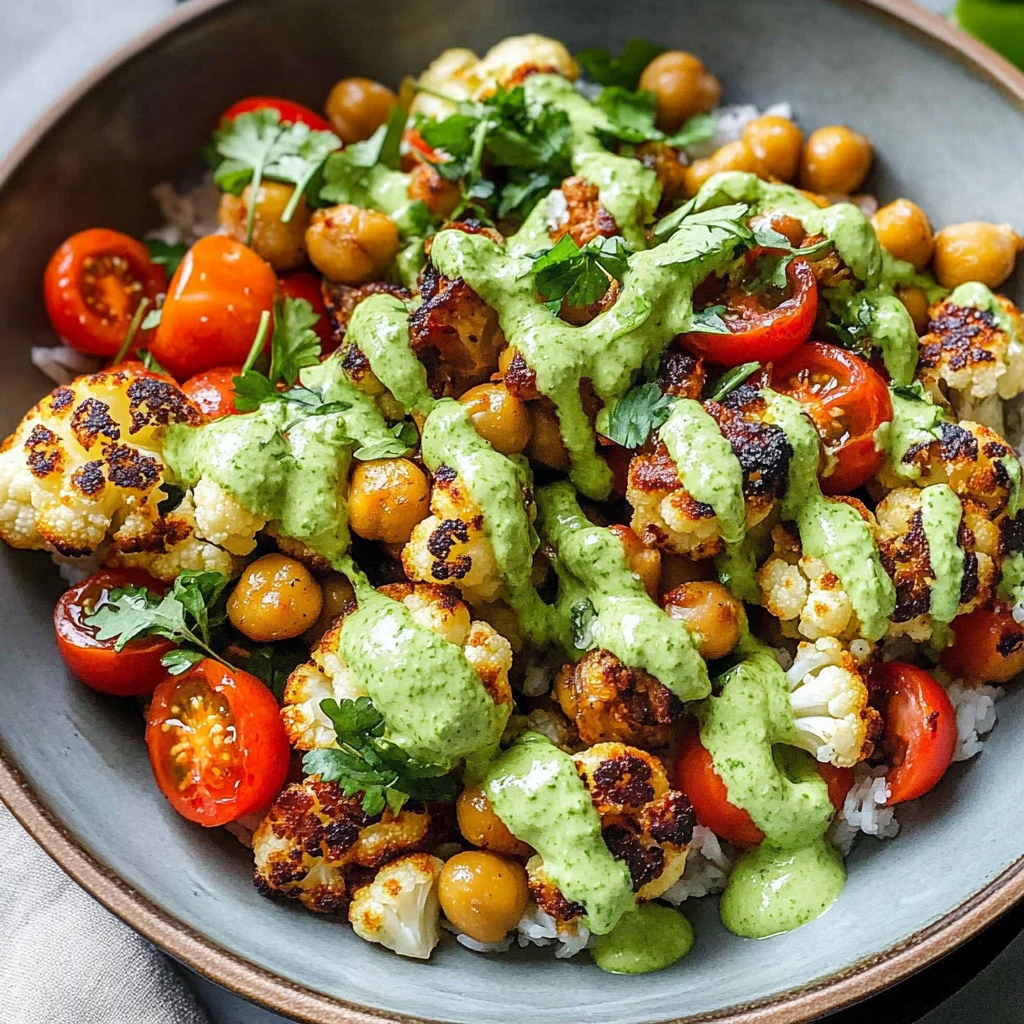 Cauliflower Shawarma Bowls