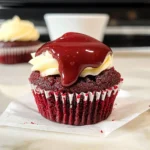 Indulge in Red Velvet Molten Lava Cupcakes