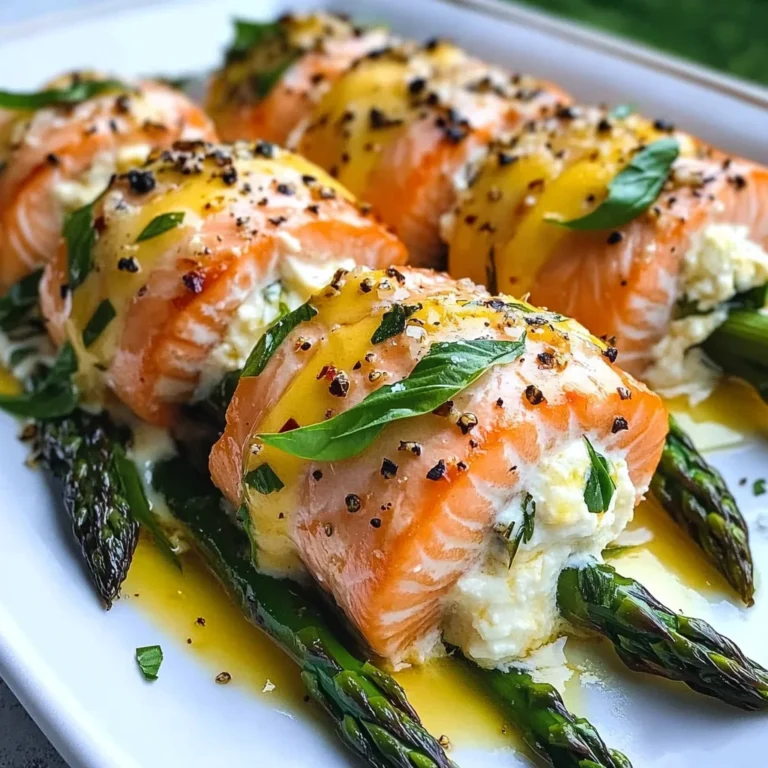 Lemon Basil Salmon Rolls