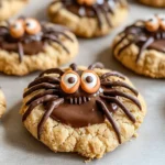 Peanut Butter Spider Cookies