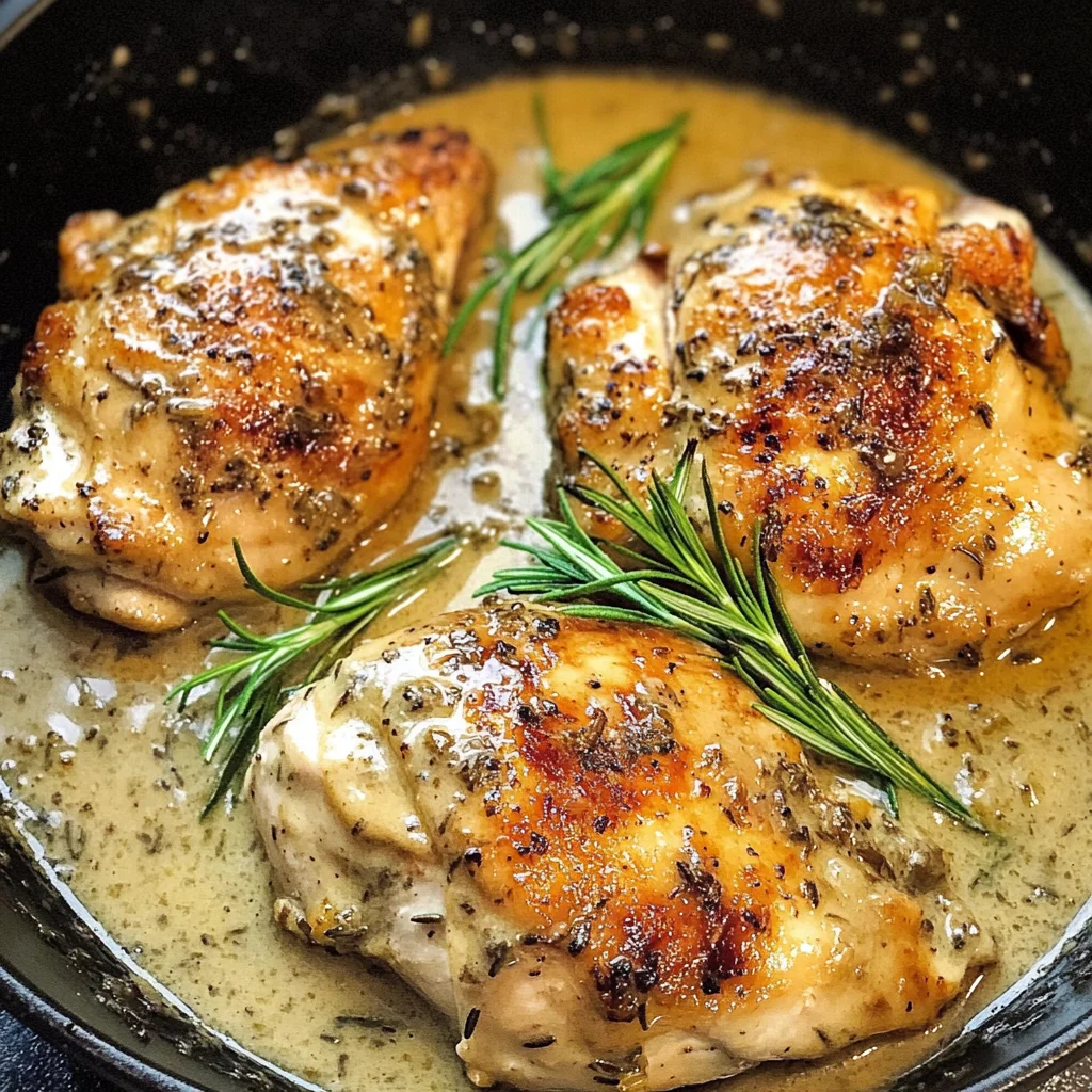 Rosemary Dijon Chicken
