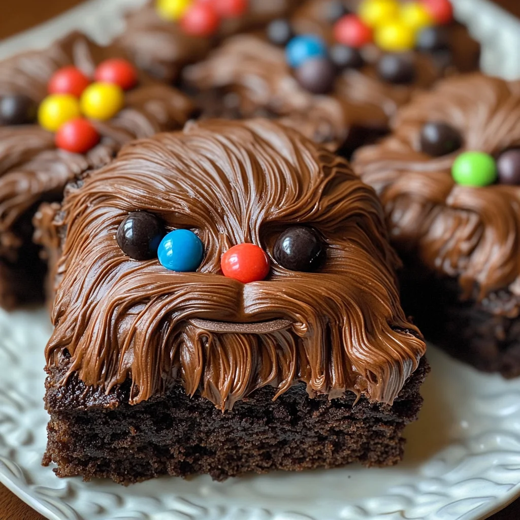 Star Wars Chewbacca Brownies