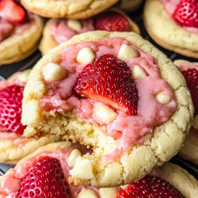 Strawberry Cheesecake Cookies