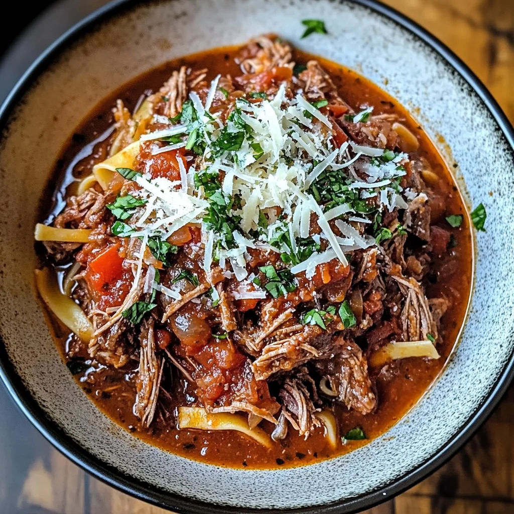 Sunday Slow Cooker Beef Ragu Recipe