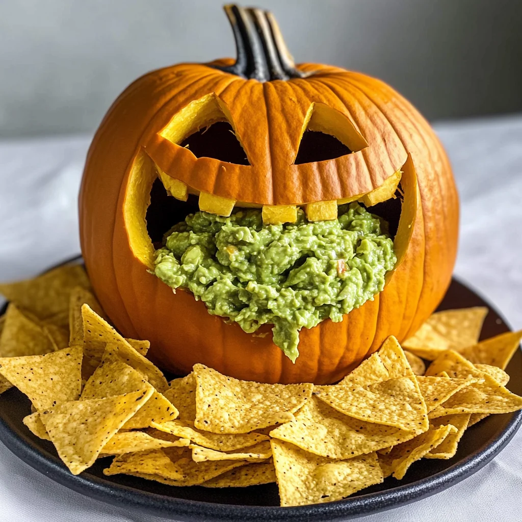 Throwing Up Pumpkin Guacamole Recipe