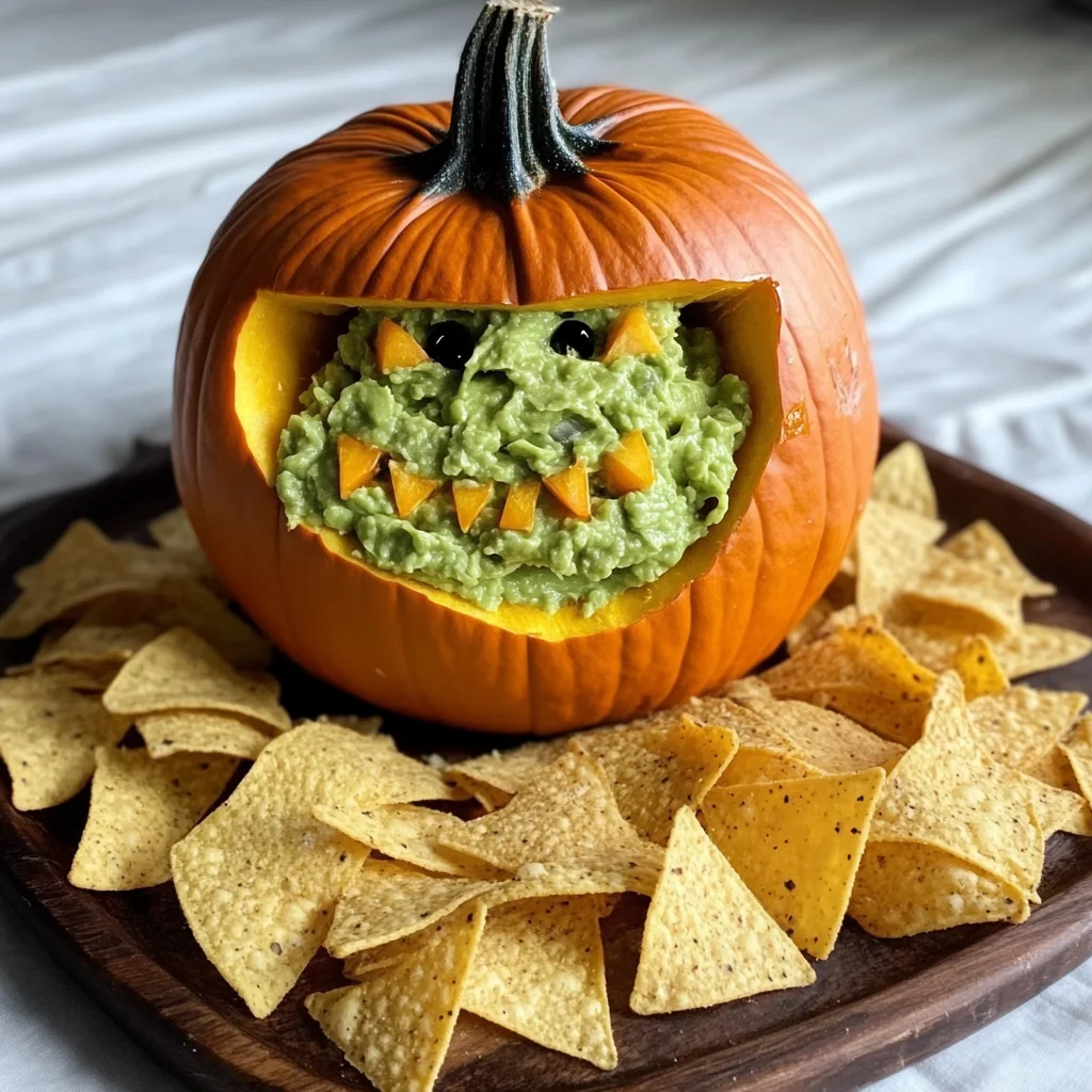 Throwing Up Pumpkin Guacamole Recipe