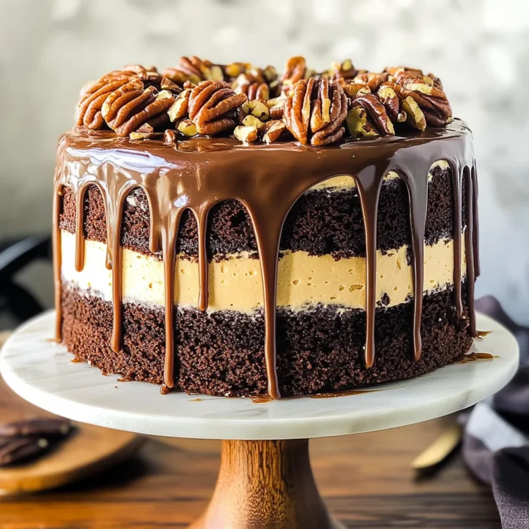 Turtle Chocolate Layer Cake