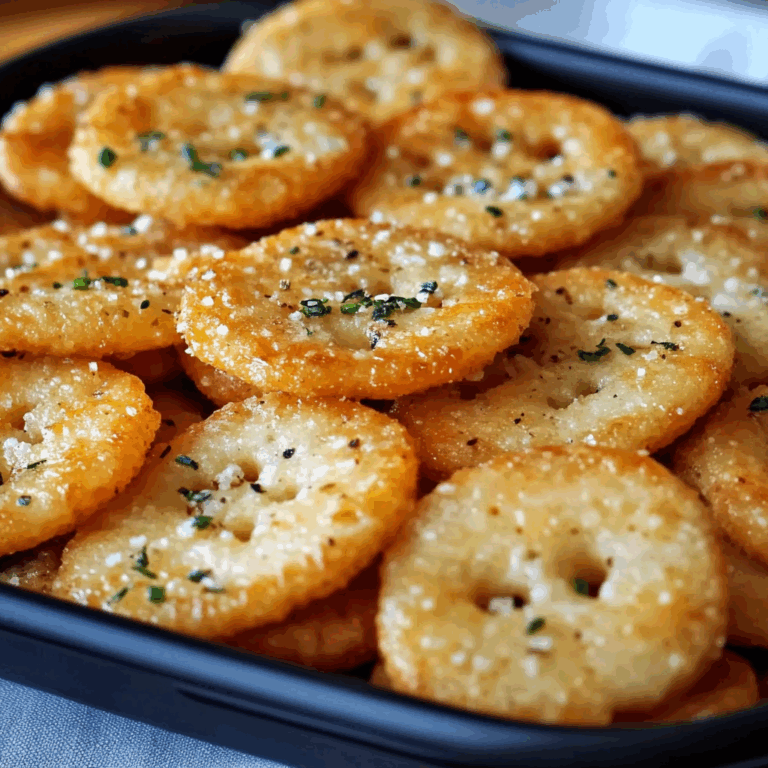 Garlic Ritz Snacks