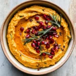10-Minute Cozy & Creamy Pumpkin Hummus