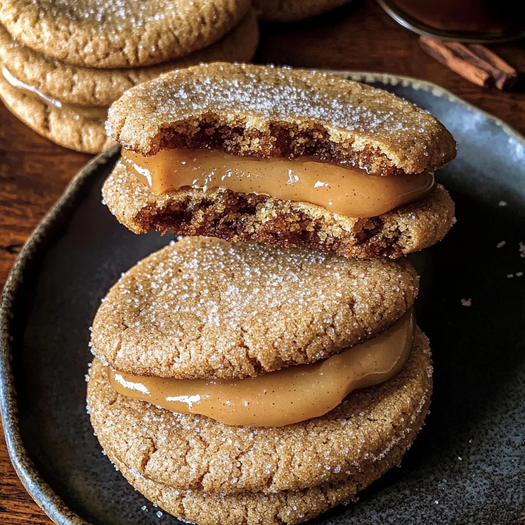 Apple Butter Sandwich Cookies