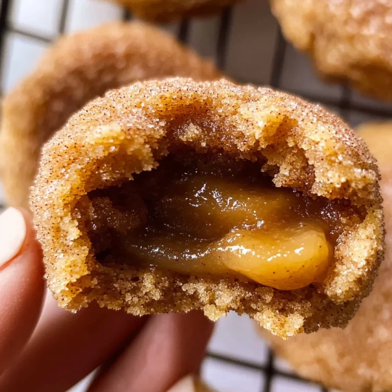 Apple Butter Snickerdoodle Cookies
