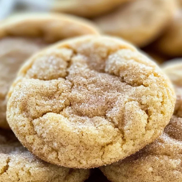 Apple Cider Snickerdoodle Cookies