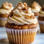 Apple Crisp Cupcakes
