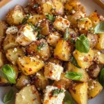 Baked Feta Potatoes