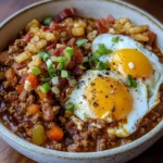Breakfast Chili and Eggs
