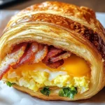 Breakfast Croissant Sandwich