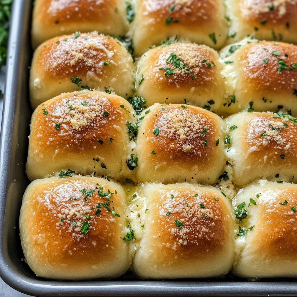 Buttery cheese Garlic Rolls, everyone will love them!