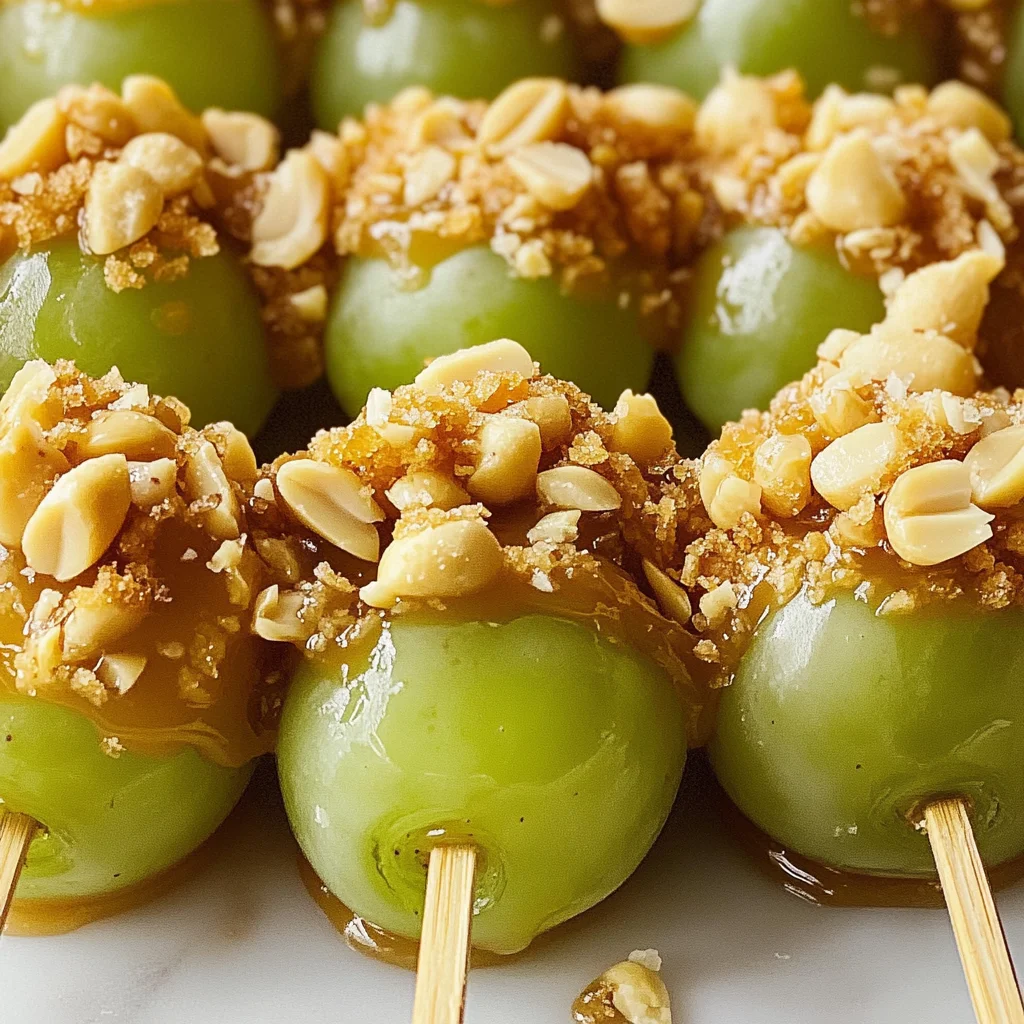 Caramel Apple Grapes