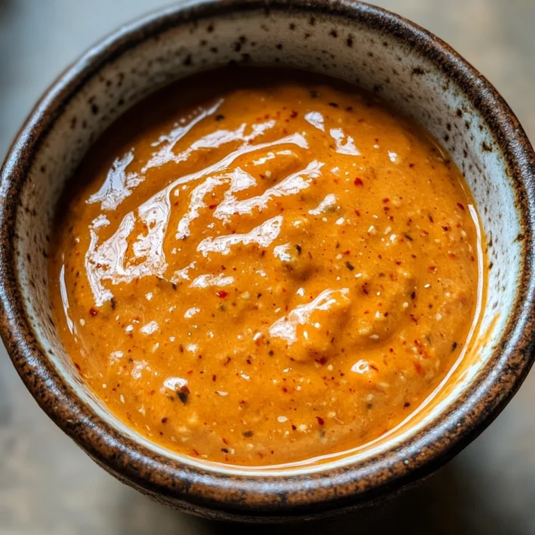 Chipotle Sauce with Garlic and Sour Cream