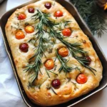 Christmas Tree Focaccia