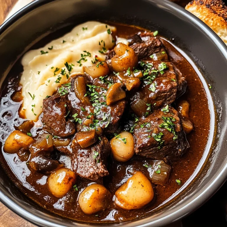 Classic Beef Bourguignon Recipe