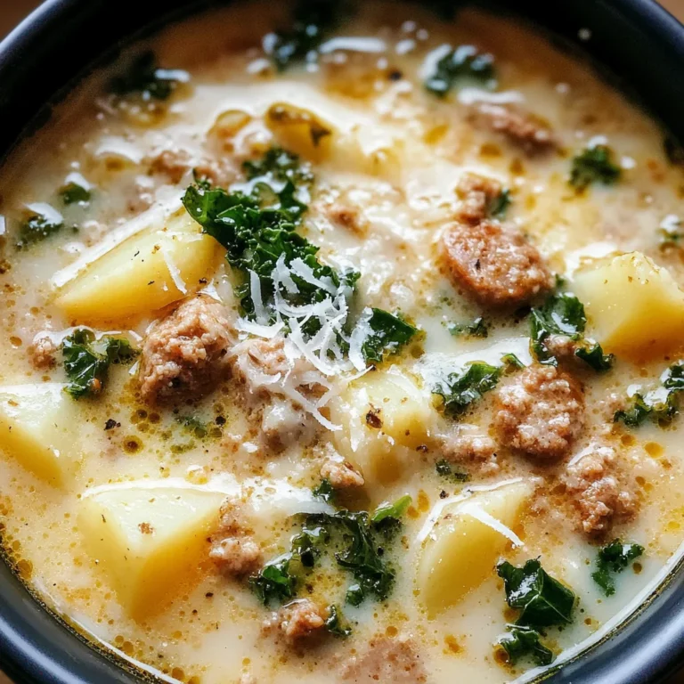 Cozy Italian Sausage and Potato Soup – Easy & Hearty!