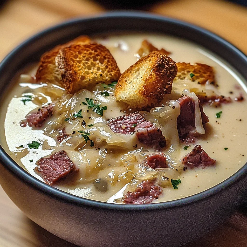 Creamy Reuben Soup: A Delicious Twist on a Classic