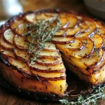 Crispy Balsamic-Thyme Potato Torte