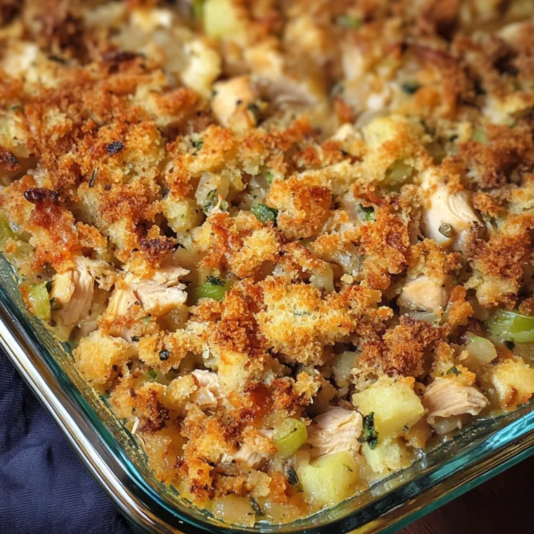 Dolly’s Chicken and Stuffing Casserole