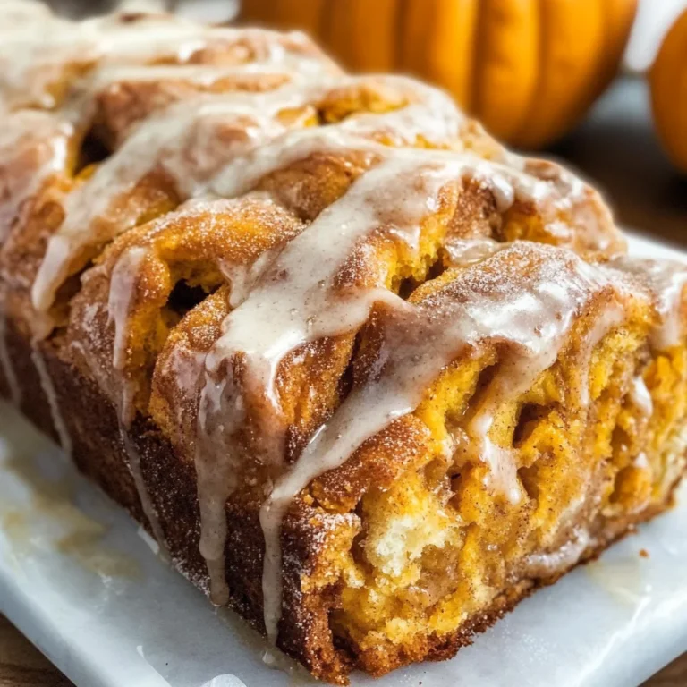 Easy Pumpkin Pull-Apart Loaf