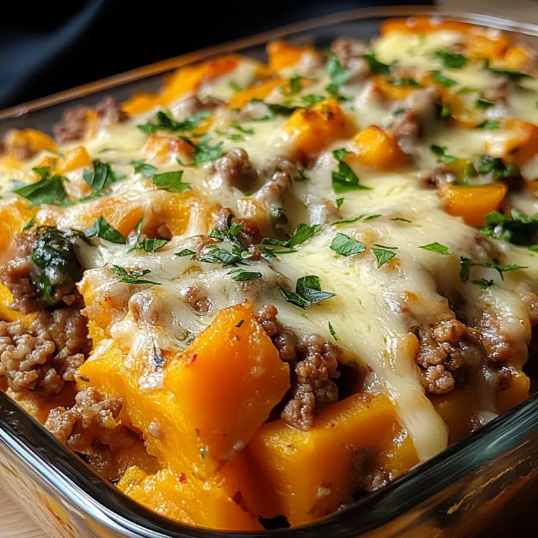 Ground Turkey Sweet Potato Casserole