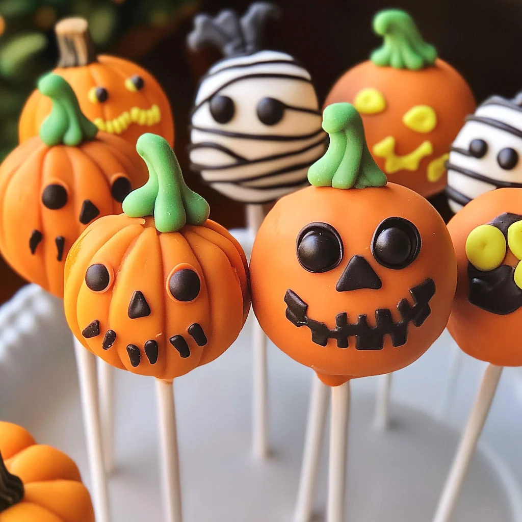 Halloween Cake Pops