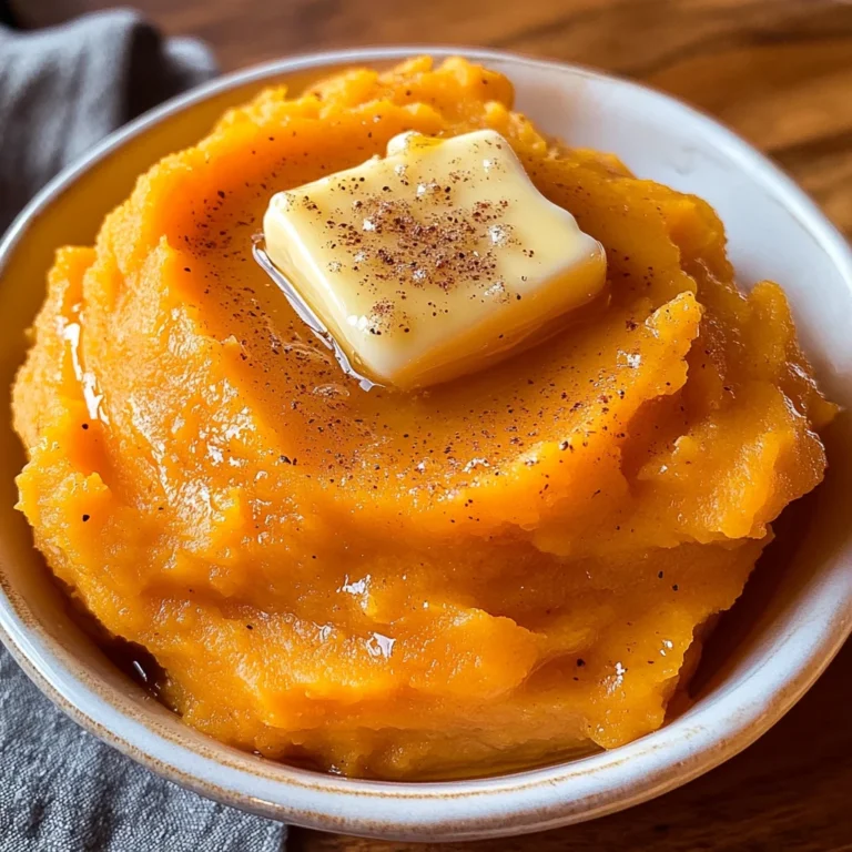 Honey Butter Mashed Sweet Potatoes