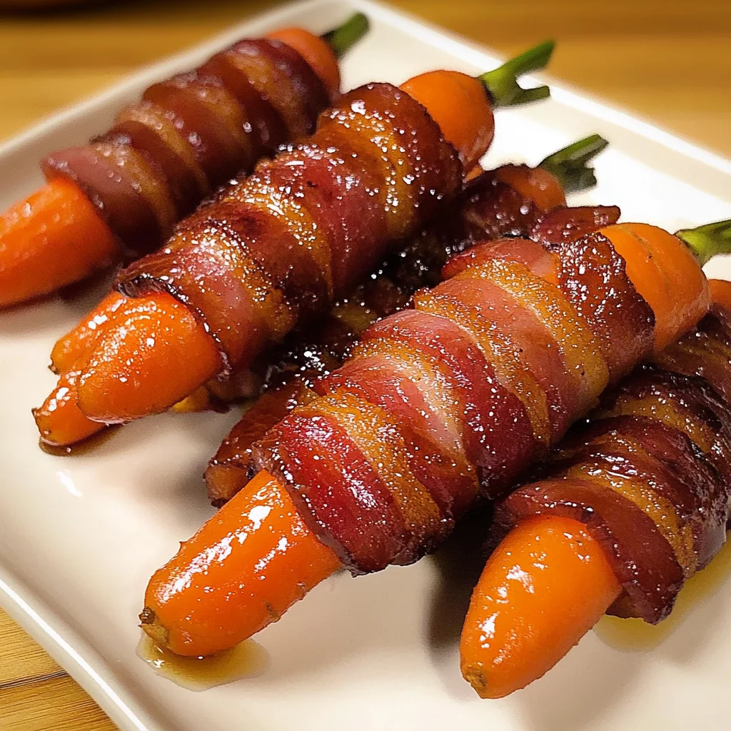 Maple Bacon Carrots