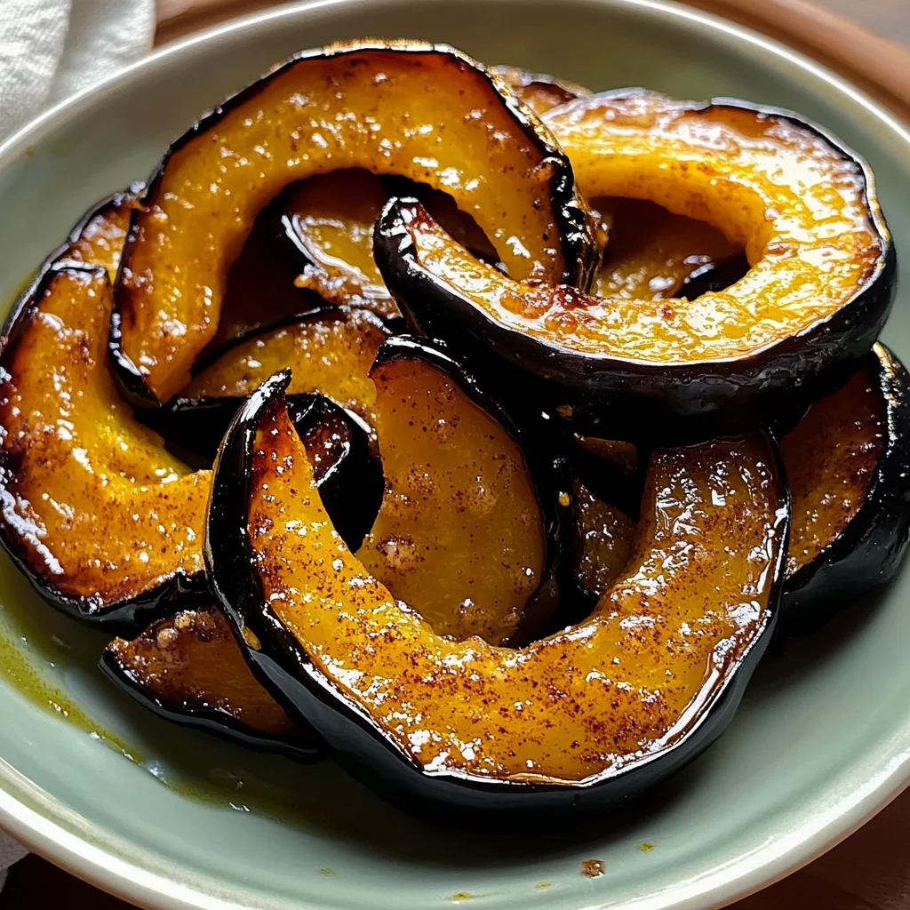 Maple Roasted Acorn Squash