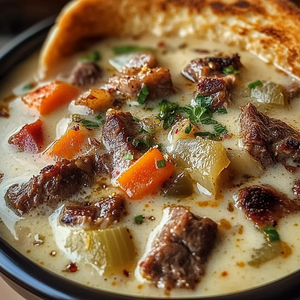 Philly Cheesesteak Soup: The Ultimate Comfort Food Recipe