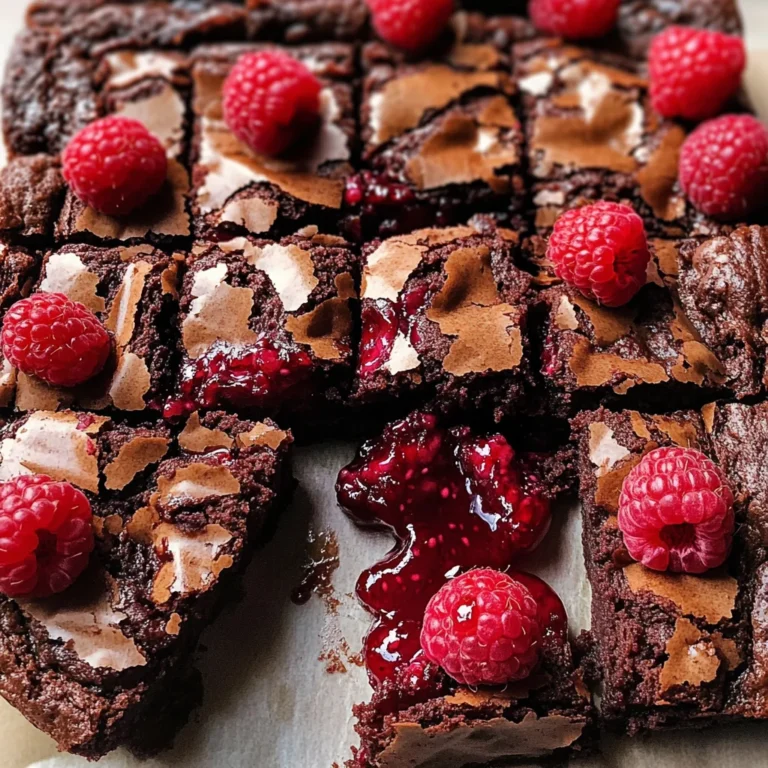Raspberry Brownies