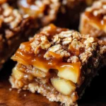 Salted Caramel Apple Pie Bars