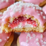 Soft Strawberry Cheesecake Cookies - Sweet & Creamy Bites