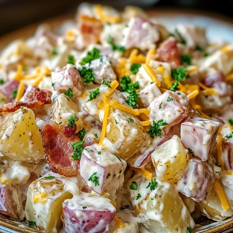 Steakhouse Potato Salad: A Creamy, Flavor-Packed Side Dish
