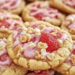 Strawberry Crunch Cookies