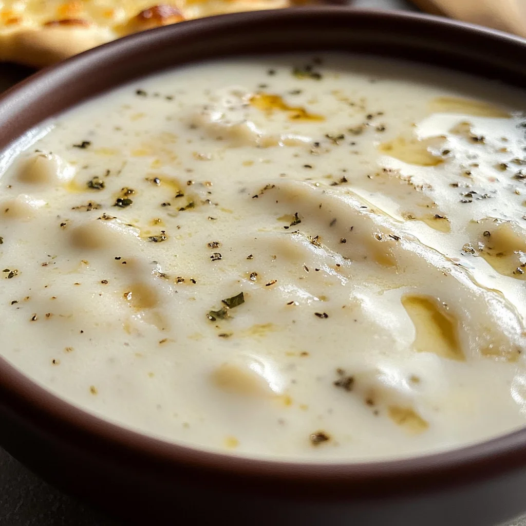 White Garlic Pizza Sauce