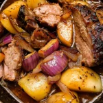 Apple Cider Braised Pork Shoulder