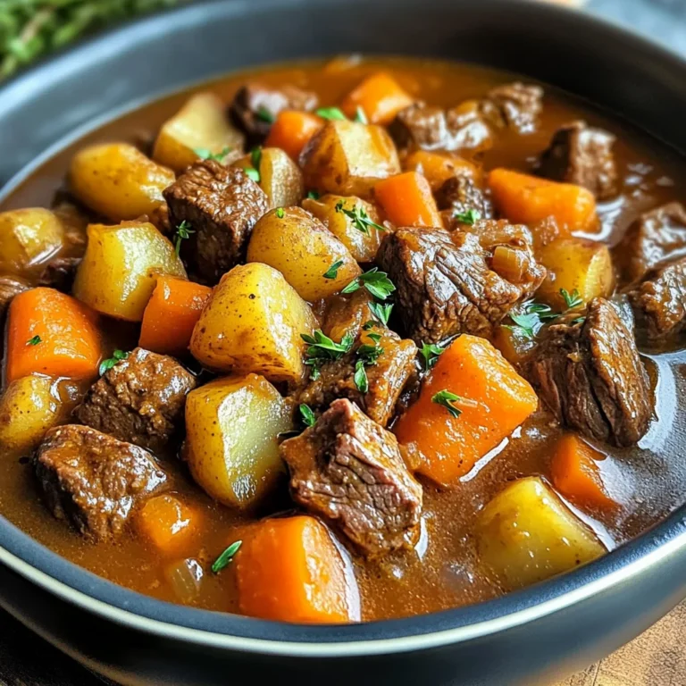 Autumn Harvest Beef Stew: An Incredible Essential Recipe for Fall
