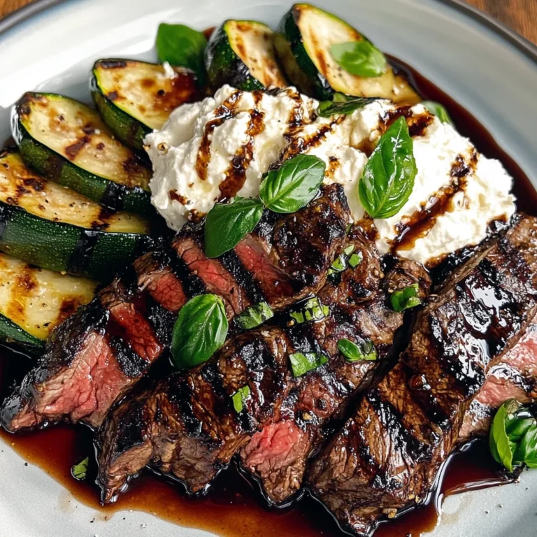 Balsamic Flank Steak
