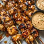 Bang Bang Chicken Skewers